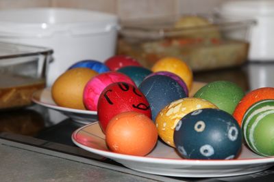 Close-up of multi colored candies