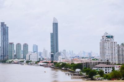 View of buildings in city