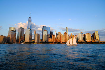 New york city skyline