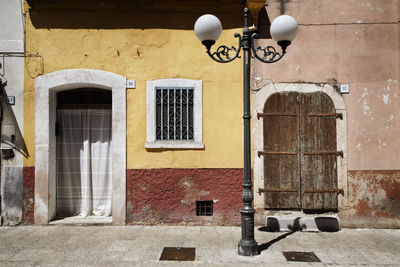 Exterior of old building