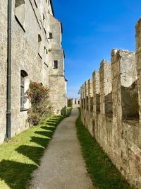 View of old ruins against sky