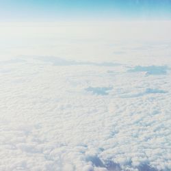 Scenic view of snow against sky