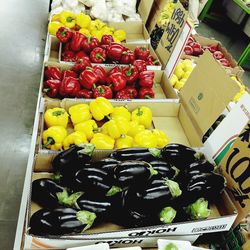 Full frame shot of multi colored vegetables
