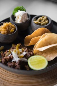 Close-up of food in bowl