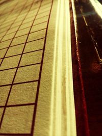Close-up of curtain