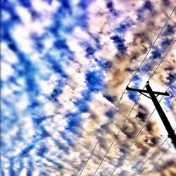 Low angle view of cloudy sky