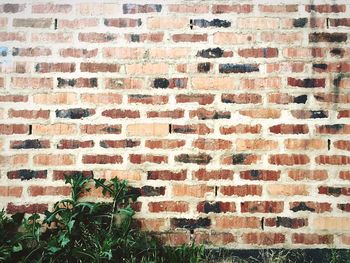 Full frame shot of brick wall