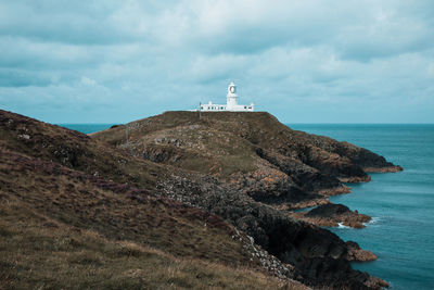 Lighthouse on cliff