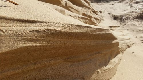 Scenic view of sandy beach