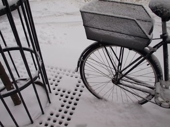 Close-up of bicycle