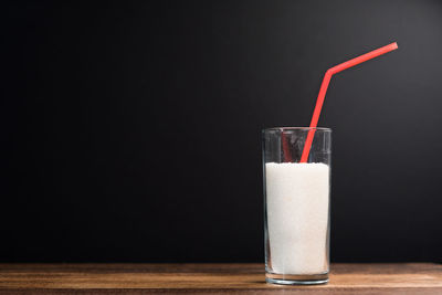 Close-up of drink on table