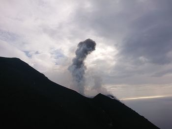 Volcanic eruption