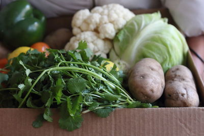 Close-up of vegetables