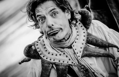 Portrait of young man