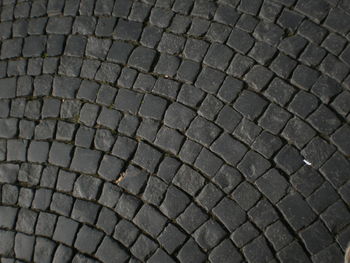 Full frame shot of cobblestone