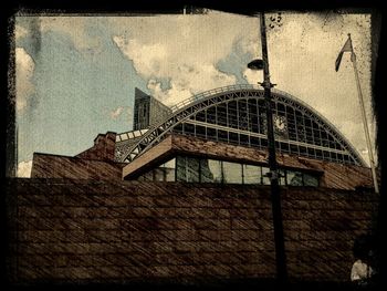 Low angle view of built structure