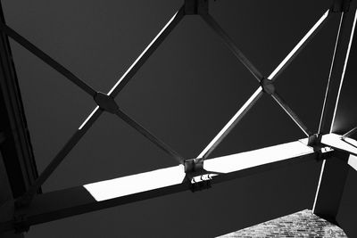 Low angle view of wind turbine against sky