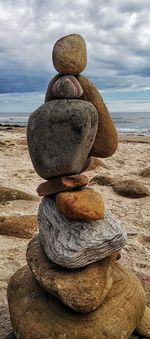 Rocks on beach