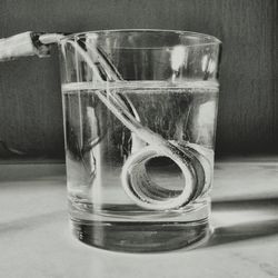 Close-up of coffee on table