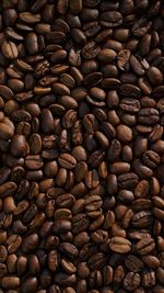 Full frame shot of coffee beans