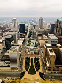 Aerial view of cityscape