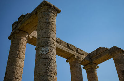 Old ruins of antas temple