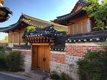 Temple against sky