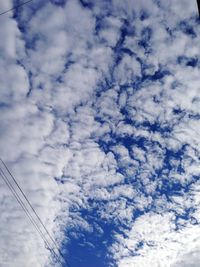 Low angle view of cloudscape