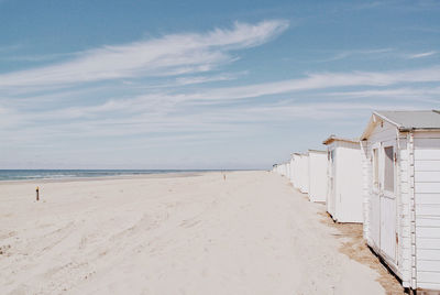 Beach houses, texel, the netherlands