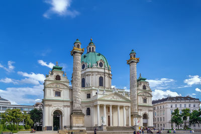 St. charles church, vienna, austria