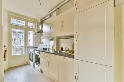 Interior of modern kitchen