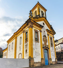 Low angle view of church