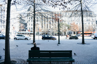 View of buildings in city