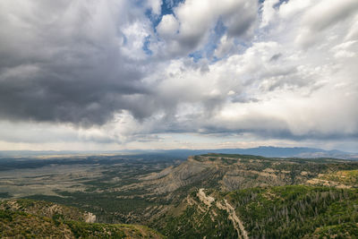 Landscape at mesa verde national park, colorado