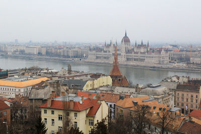 View of cityscape against sky