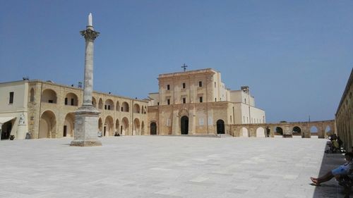 View of historic building against sky