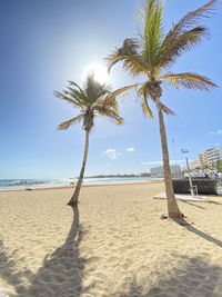 La hermosa playa de lanzarote, islas canarias