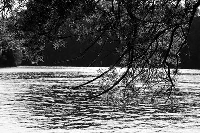 Scenic view of frozen lake