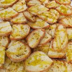 Full frame shot of bread