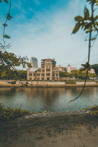 Buildings at waterfront