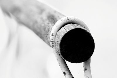 Close-up of old rusty metal