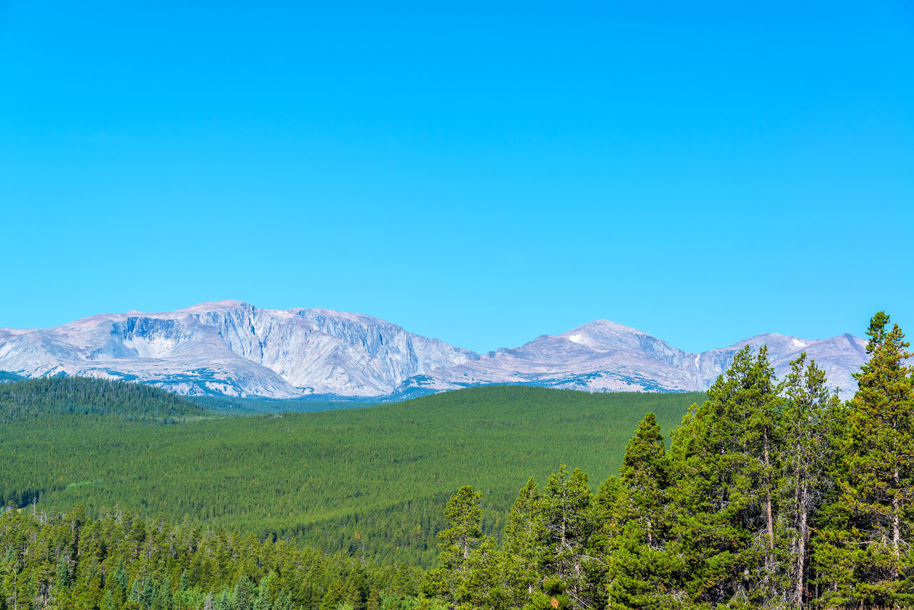 Bighorn mountain range