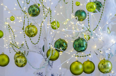 Full frame shot of christmas decoration