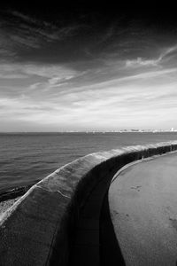 View of beach against sky