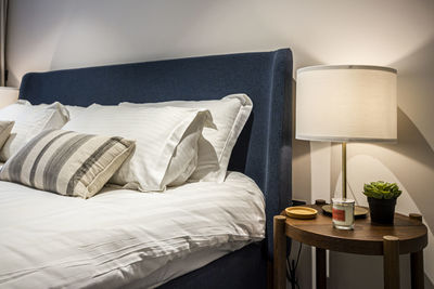 View of bed in bedroom
