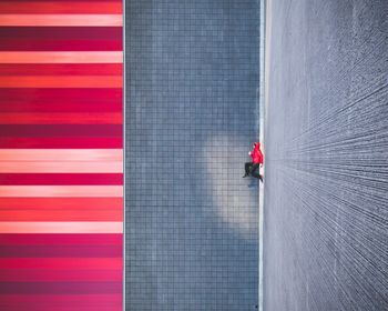 Abstract patterns on walls