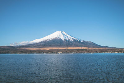 Fuji five lakes at yamanashi, japan