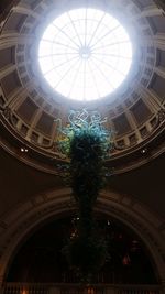 Low angle view of dome of building