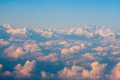 Low angle view of clouds in sky