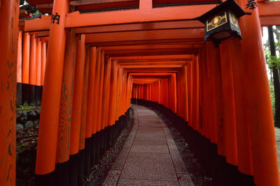 Corridor of temple